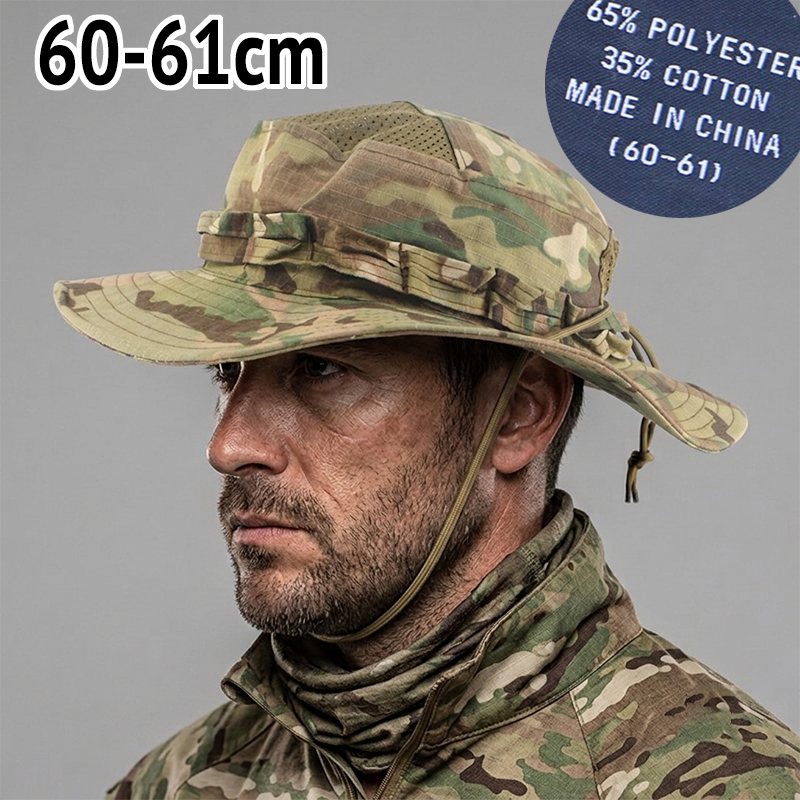 Boonie Hat Tactical - Chapeau Boonie Tactique Grande Taille pour