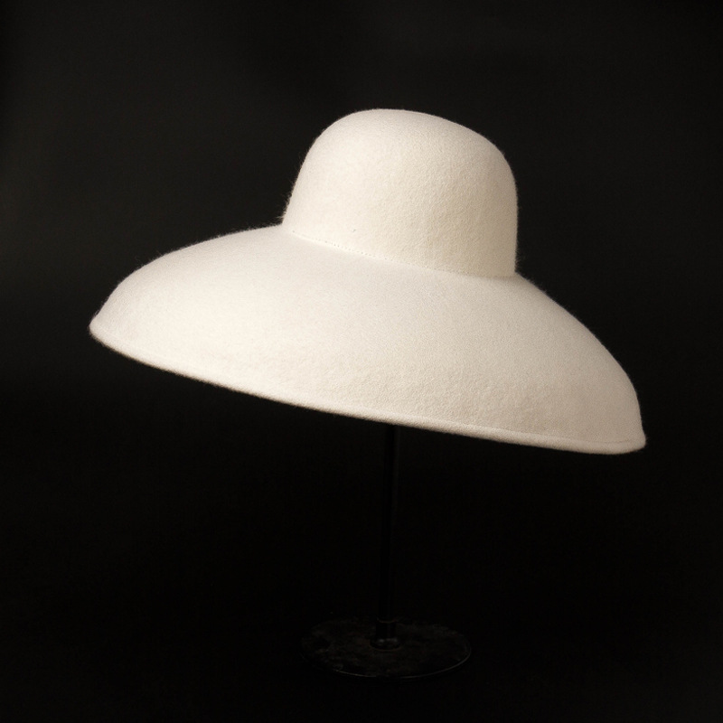 Fedora Hat Wool - Chapeau classique en feutre de laine