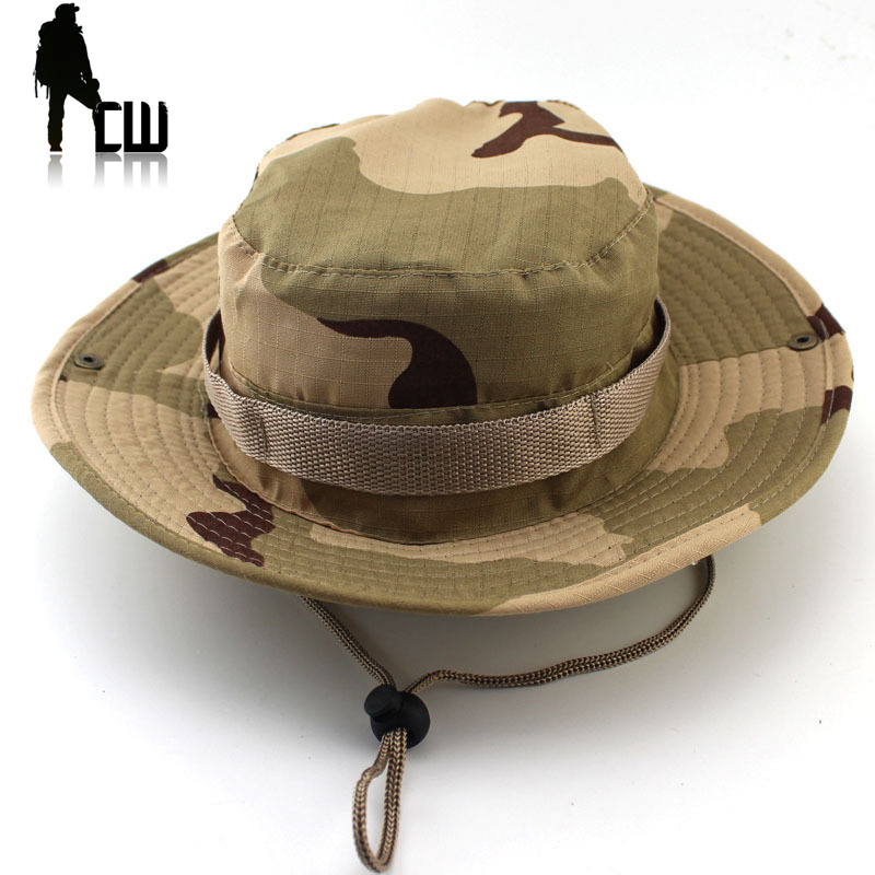 Boonie Hat Tactical - Chapeaux de Camouflage de Sniper tactique