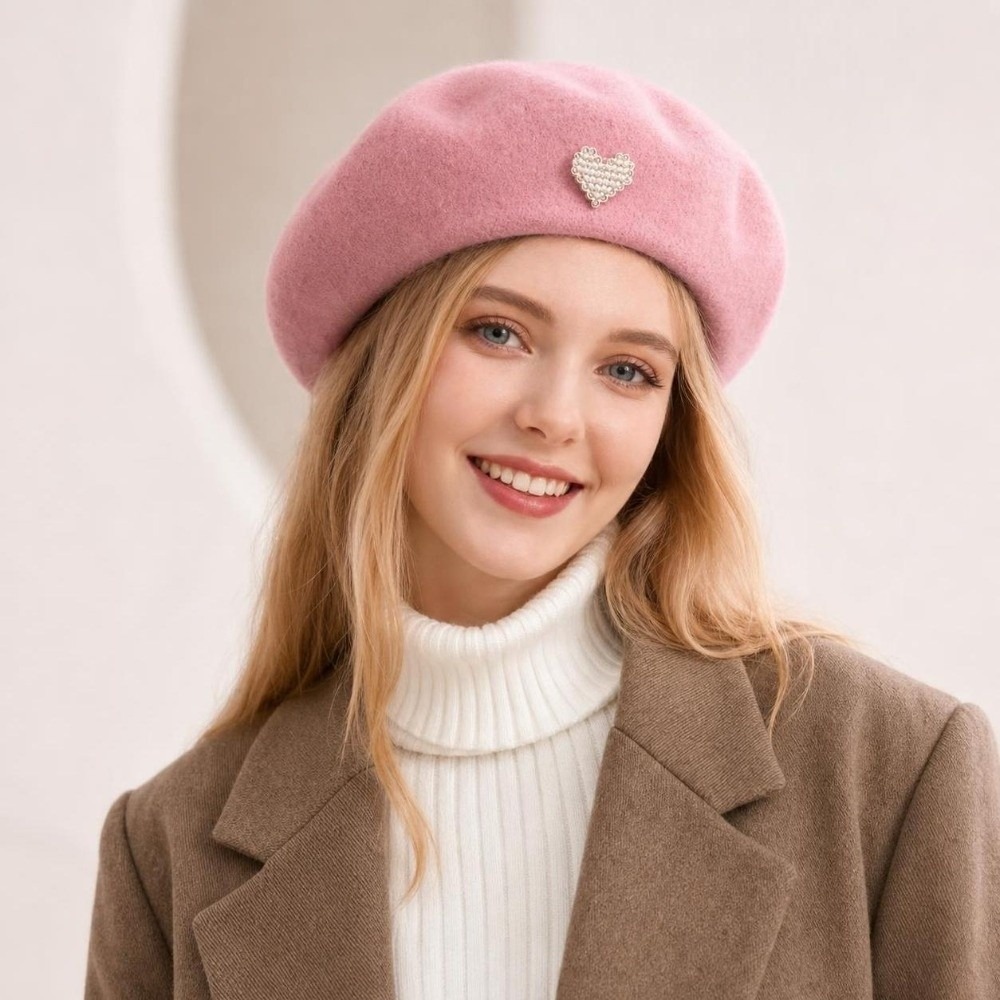 Beret French Wool - Béret en laine chaud et élégant