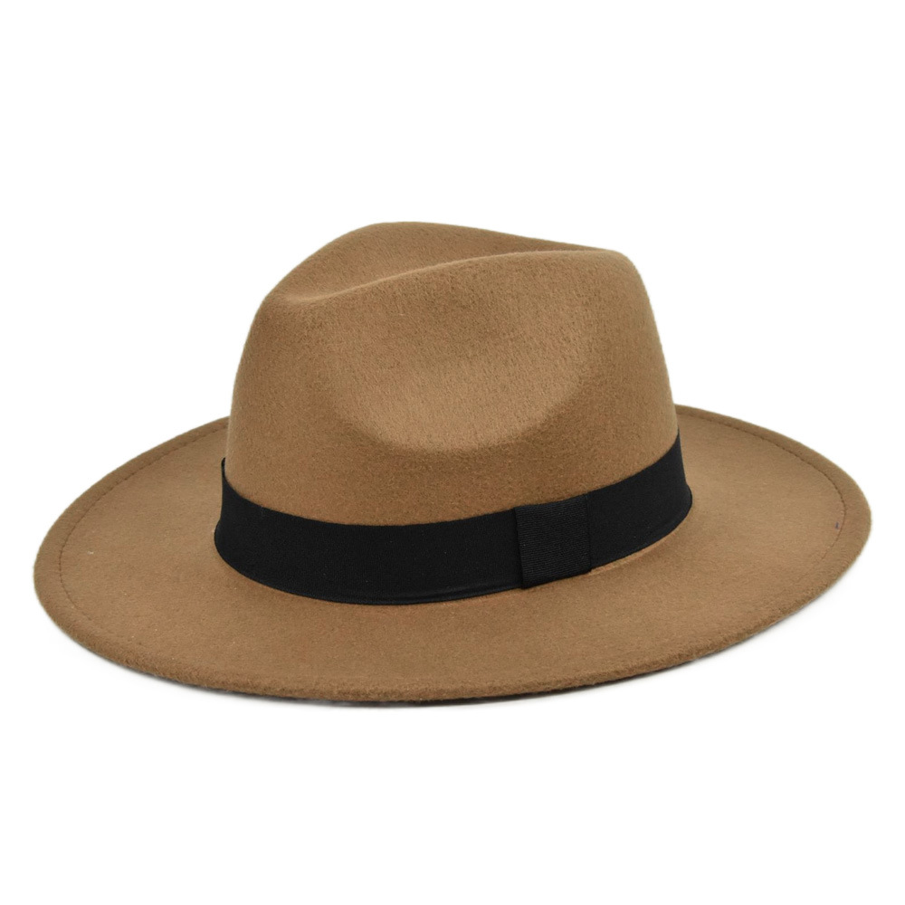 Fedora Hat Wool - Nouveau Chapeau Fedora Vintage en Laine