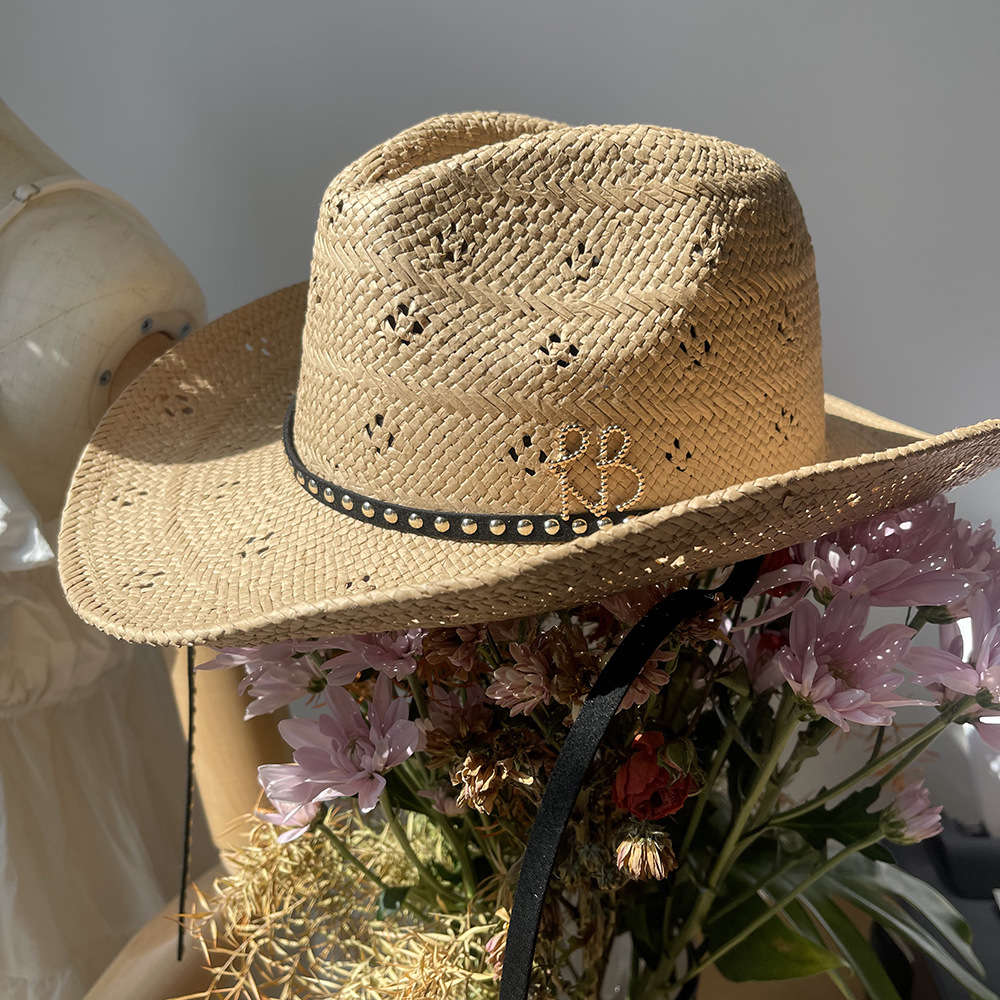 Nouveau chapeau de cowboy en p - Cowboy Hat Straw avis et prix