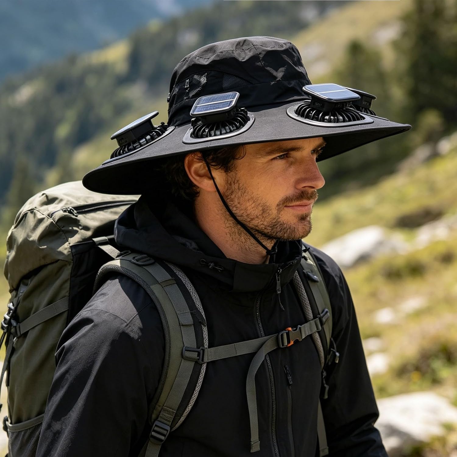 Casquette solaire à 6 ventilat - Sun Hat Wide Brim avis et prix