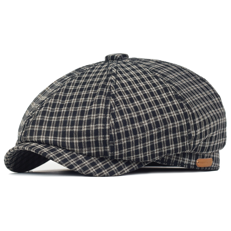 Printemps été Plaid Newsboy ca - Dad Hat Cotton avis et prix