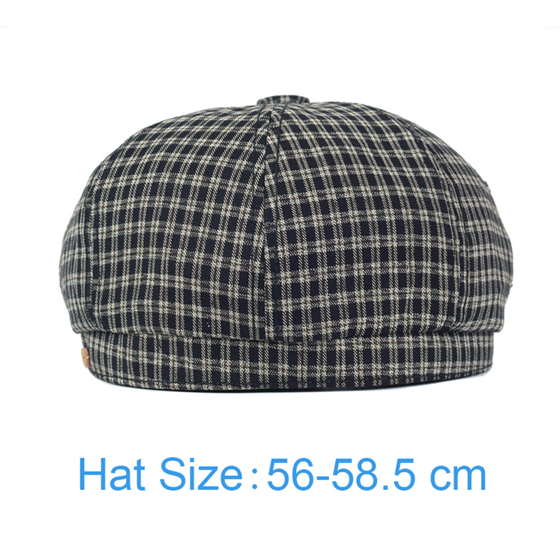 Printemps été Plaid Newsboy ca - Dad Hat Cotton avis et prix
