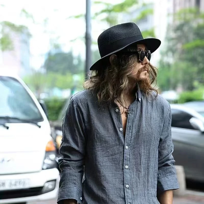 Chapeau de paille fedora d'été - Fedora Hat Wool avis et prix
