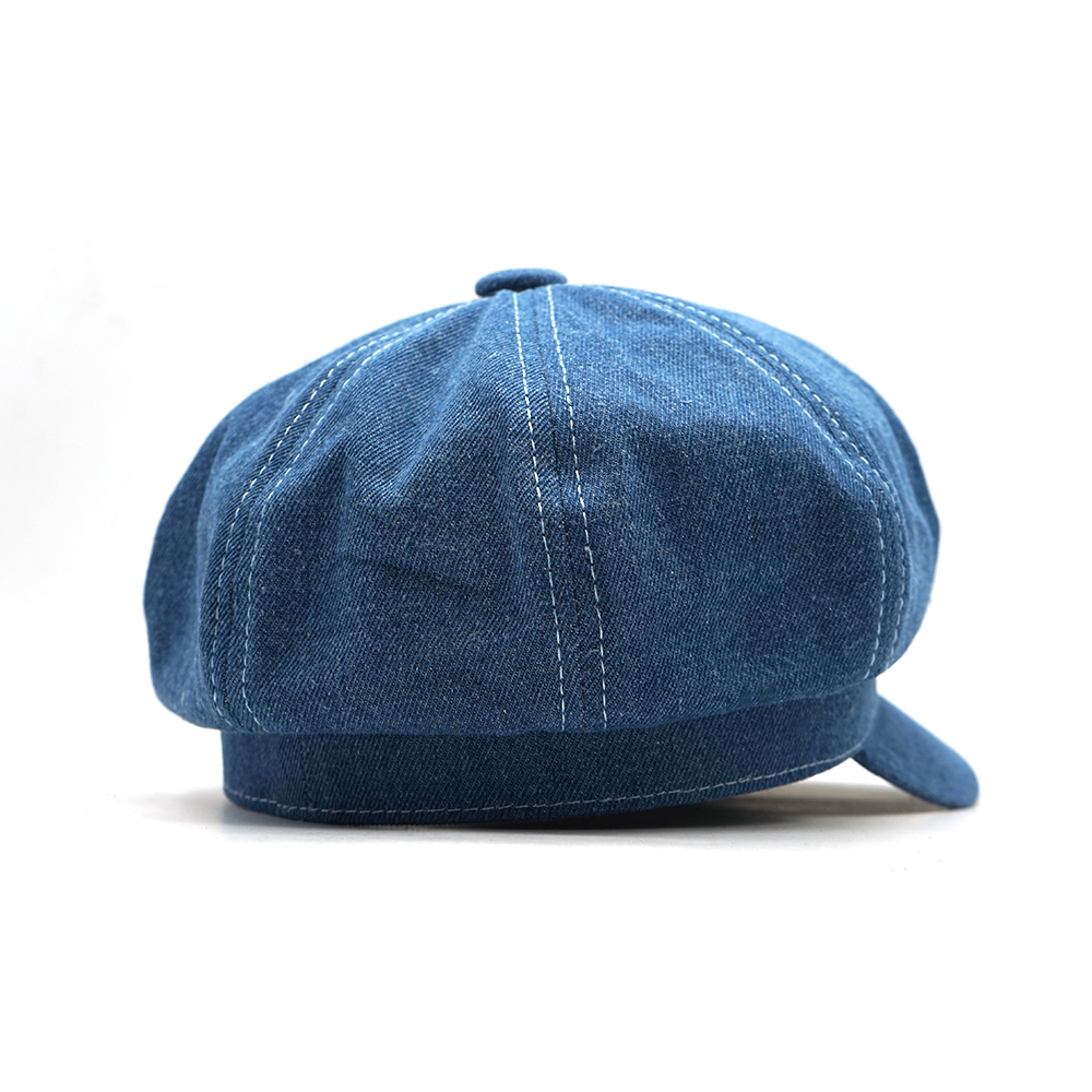 Béret octogonal en denim pour  - Dad Hat Cotton avis et prix