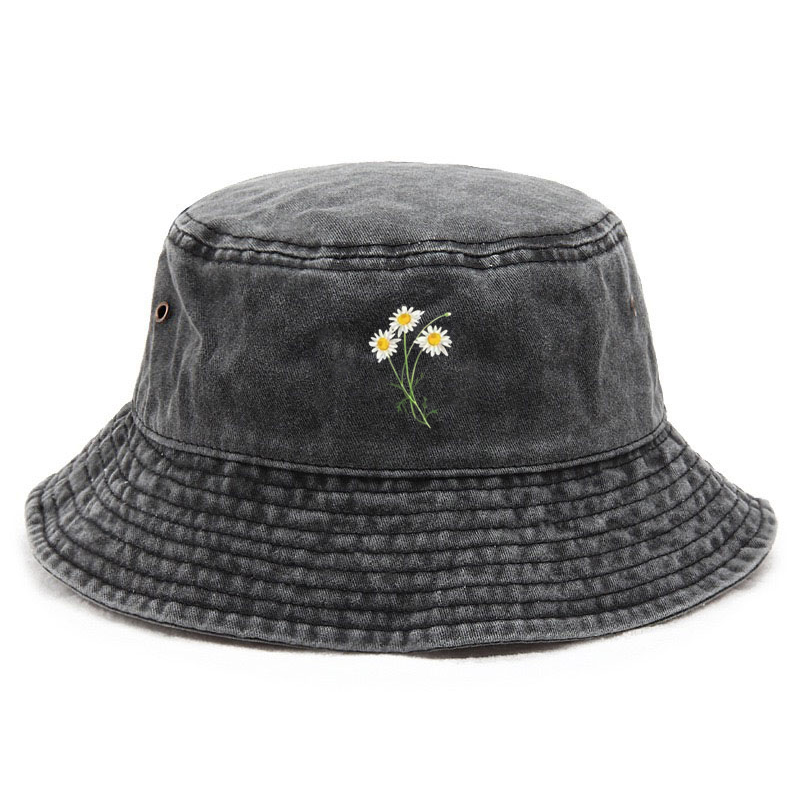 Chapeau seau délavé en coton à - Bucket Hat Cotton avis et prix